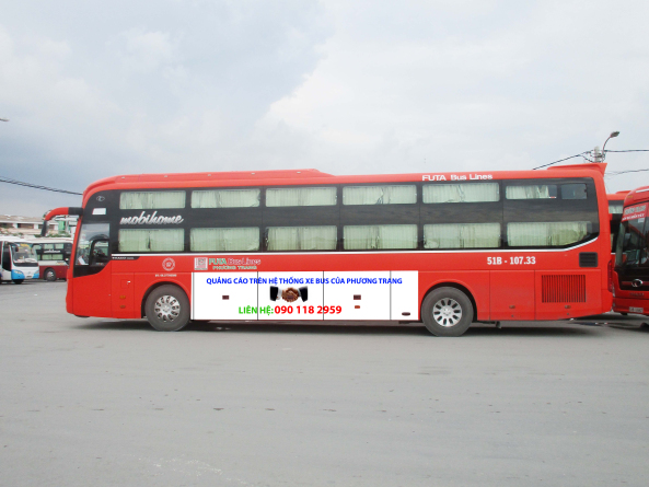 Quảng cáo trên xe Chất Lượng Cao Phương Trang