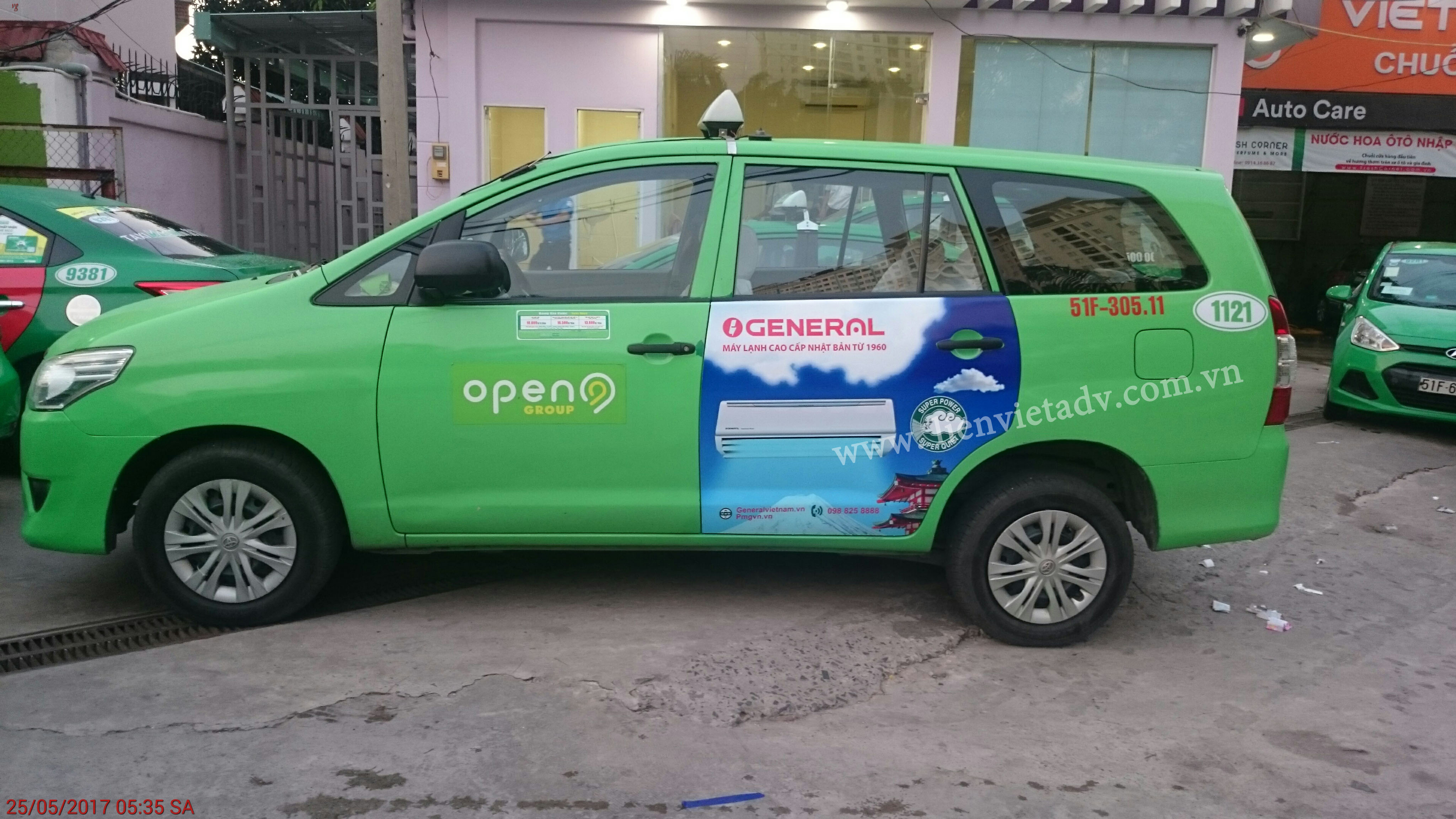 Quảng Cáo Taxi Open99